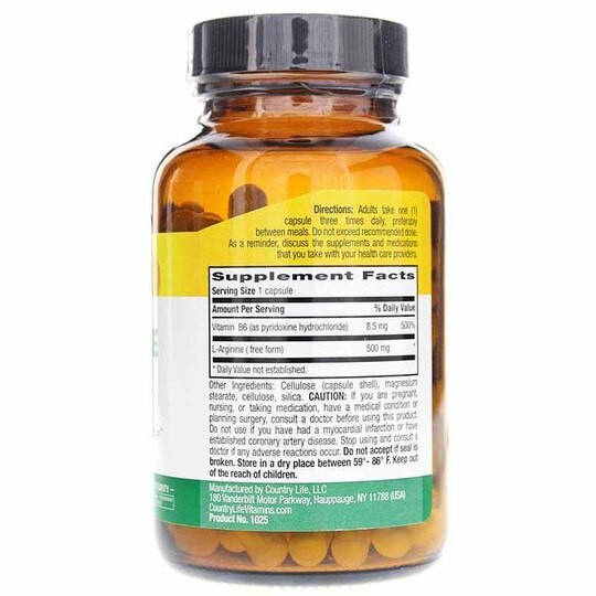 L-Arginine 500 Mg, CTL